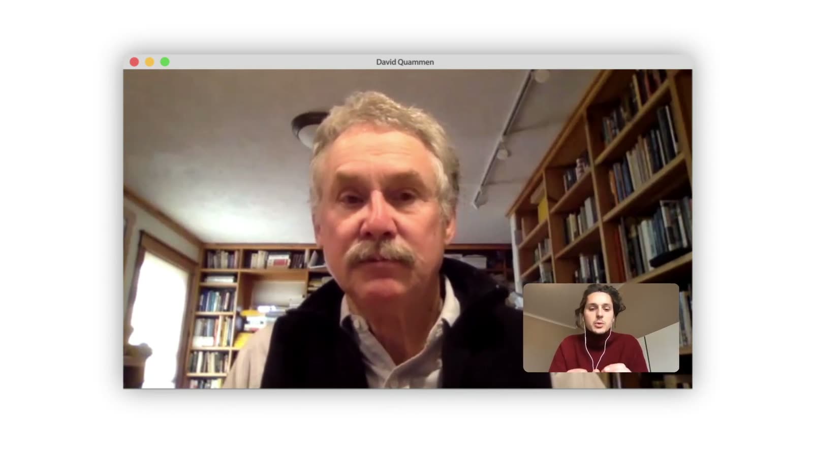An interview with David Quammen — A THING BY